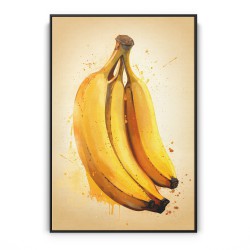 Quadro decorativo Bananas Abstratas Quadro decorativo Bananas Abstratas