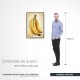 Quadro decorativo Bananas Abstratas