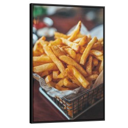 Quadro decorativo A arte das fritas Quadro decorativo A arte das fritas