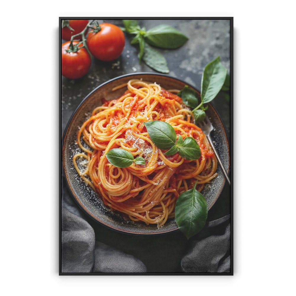 Quadro decorativo Arte Culinária do Espaguete