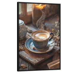 Quadro decorativo A arte do Café Quadro decorativo A arte do Café