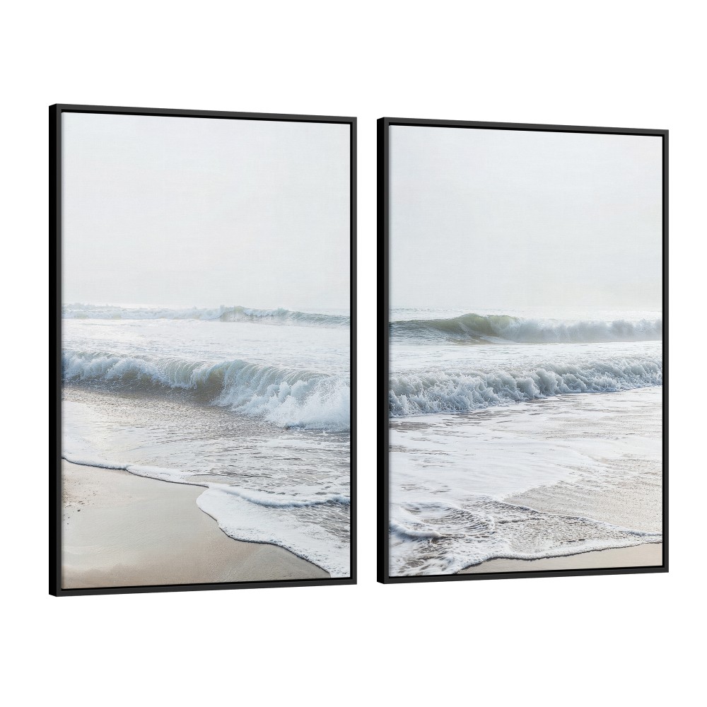 Quadro decorativo Duo praia serena