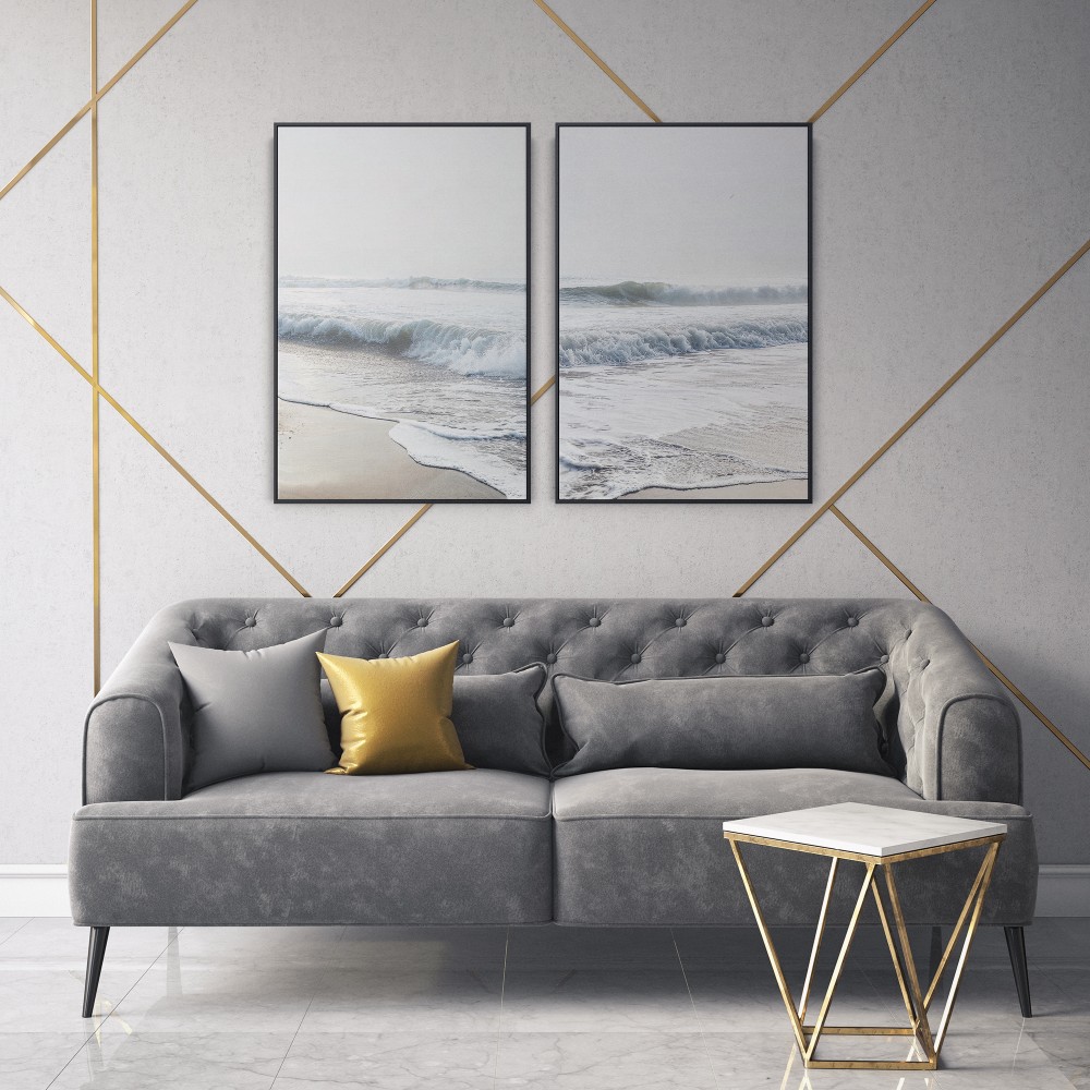 Quadro decorativo Duo praia serena