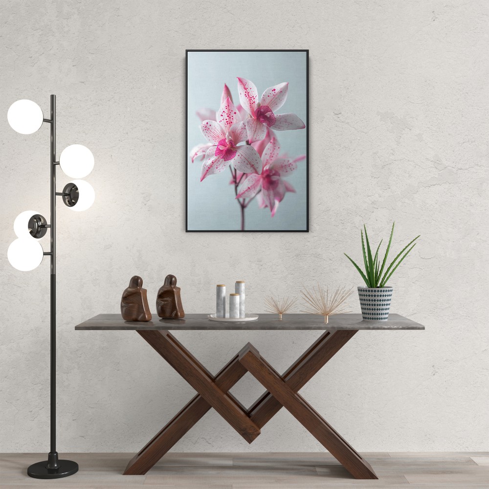 Quadro decorativo Orquídea Suave na Decoração