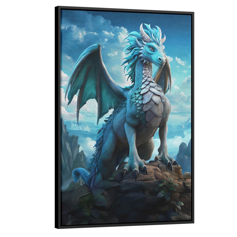 Quadro decorativo O Dragão da Serenidade