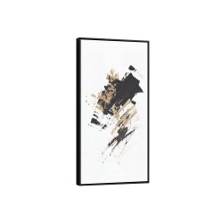 Quadro decorativo Elegância Abstrata em Preto Quadro decorativo Elegância Abstrata em Preto