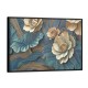 Quadro decorativo Flora em Azul Dança das Texturas