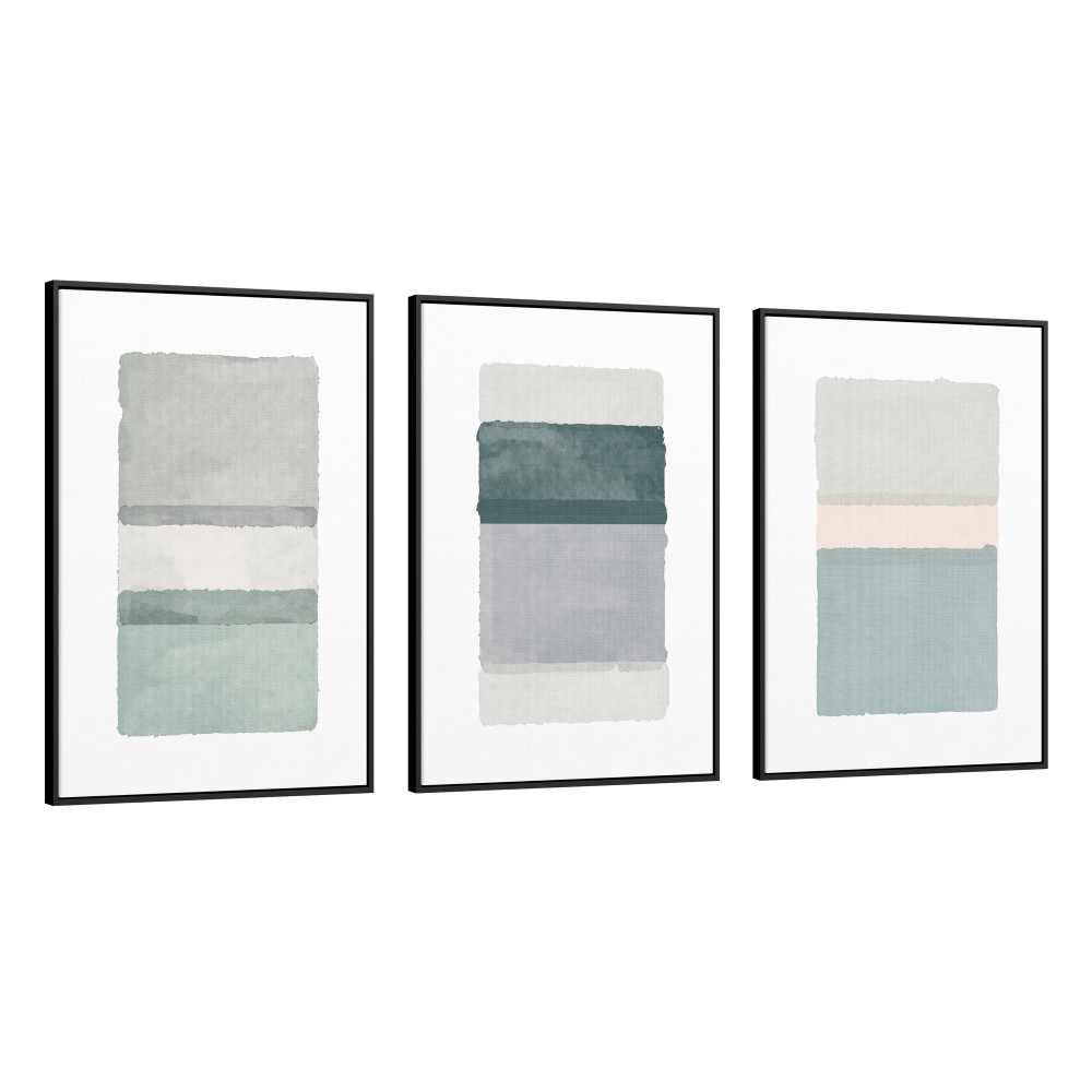 Quadro decorativo Trio texturizado