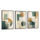 Quadro decorativo Trio Abstrato BOHO