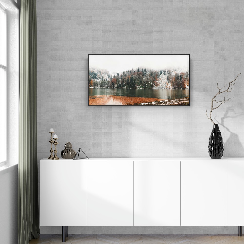 Quadro decorativo Outono Encontra Inverno 