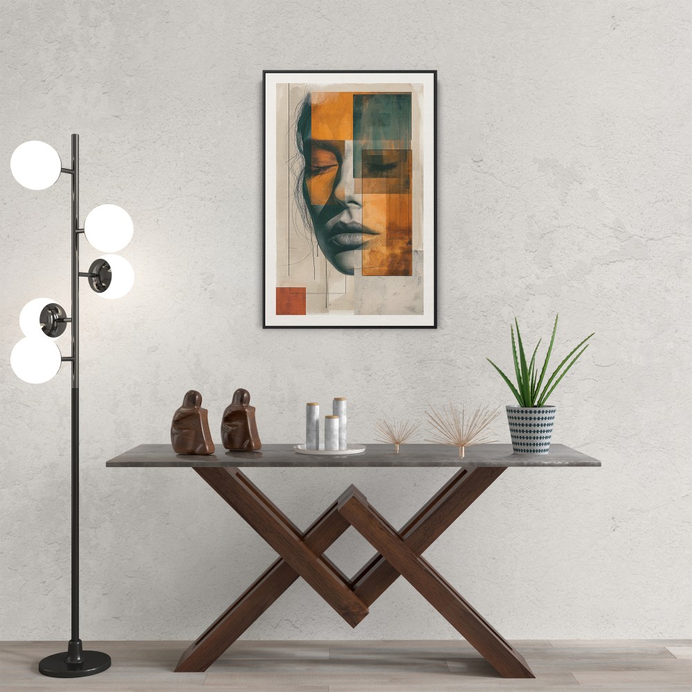 Quadro decorativo Reflexão Silenciosa