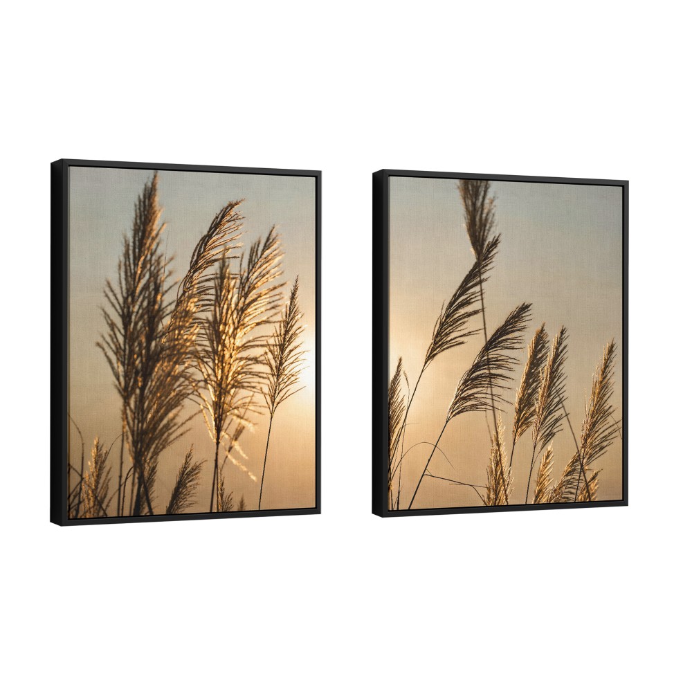 Quadro decorativo Elegância do Campo - com 2 quadros