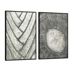 Quadro decorativo Duo de Padrões Abstratos da Natureza