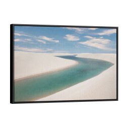 Quadro decorativo Beleza de Areias e Águas Maranhenses Quadro decorativo Beleza de Areias e Águas Maranhenses