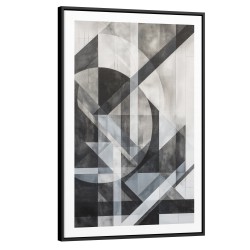 Quadro decorativo Equilíbrio Geométrico Moderno