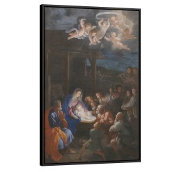 Quadro decorativo A adoração dos pastores por Guido Reni Quadro decorativo A adoração dos pastores por Guido Reni