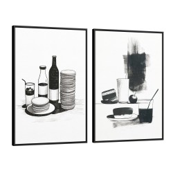 Quadro decorativo Duo Copa Cozinha Sala de jantar 982 Quadro decorativo Duo Copa Cozinha Sala de jantar 982