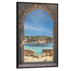 Quadro decorativo Portal para o mar