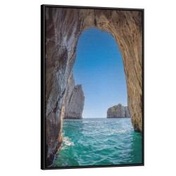 Quadro decorativo Gruta no mar