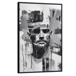 Quadro decorativo Sombras Contemporâneas Masculinas Quadro decorativo Sombras Contemporâneas Masculinas