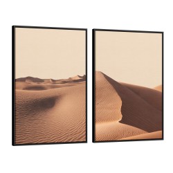 Quadro decorativo Duo Paisagem desértica