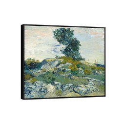 Quadro decorativo As Rochas por Vincent Van Gogh Quadro decorativo As Rochas por Vincent Van Gogh