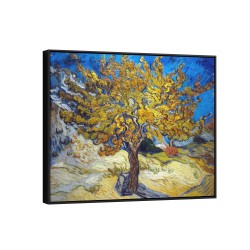 Quadro decorativo A amoreira no outono de 1889 por vincent van gogh Quadro decorativo A amoreira no outono de 1889 por vincent van gogh