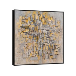Quadro decorativo Tableau No 2 Composition No VII por Piet Mondrian Quadro decorativo Tableau No 2 Composition No VII por Piet Mondrian