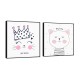 Quadro decorativo Dupla Fofura Gatinhos Encantados Quadro decorativo Dupla Fofura Gatinhos Encantados
