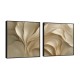 Quadro decorativo Duo Essência Serena com Movimento e Sofisticação Quadro decorativo Duo Essência Serena com Movimento e Sofisticação