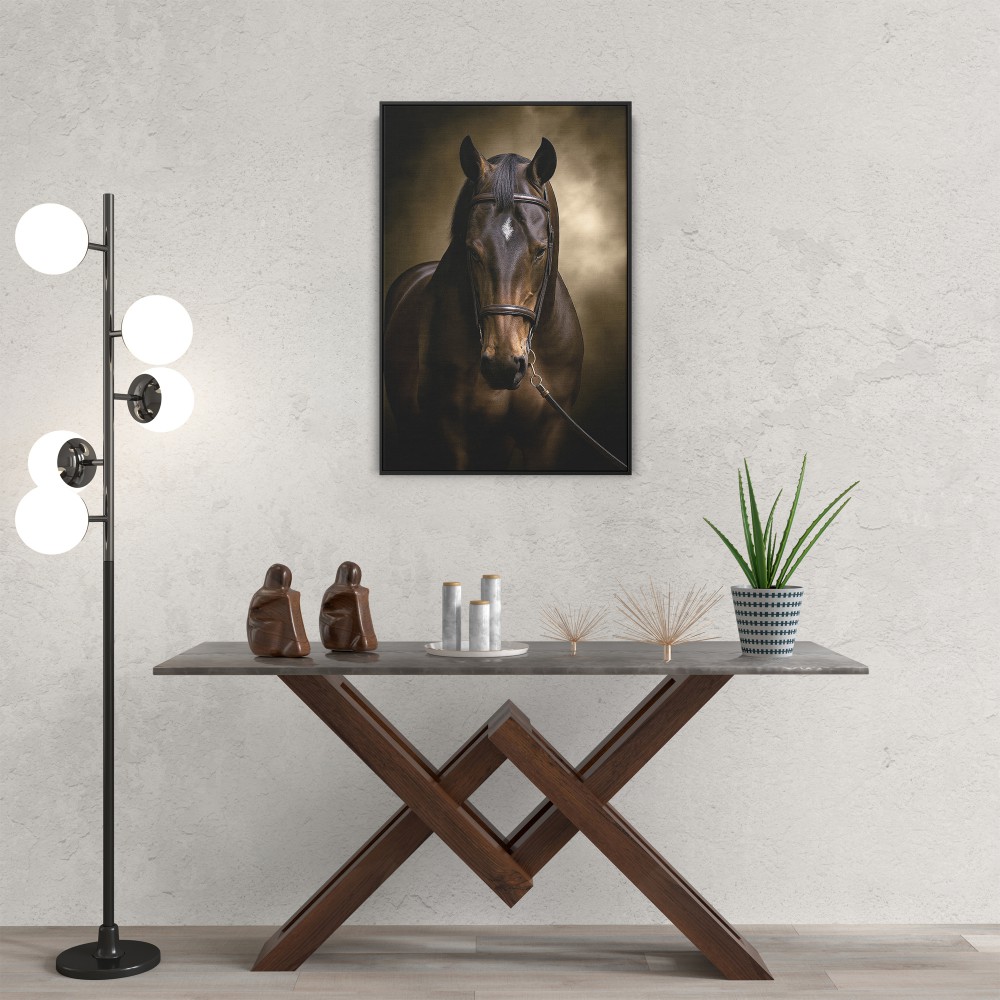 Quadro decorativo Luz e Crina