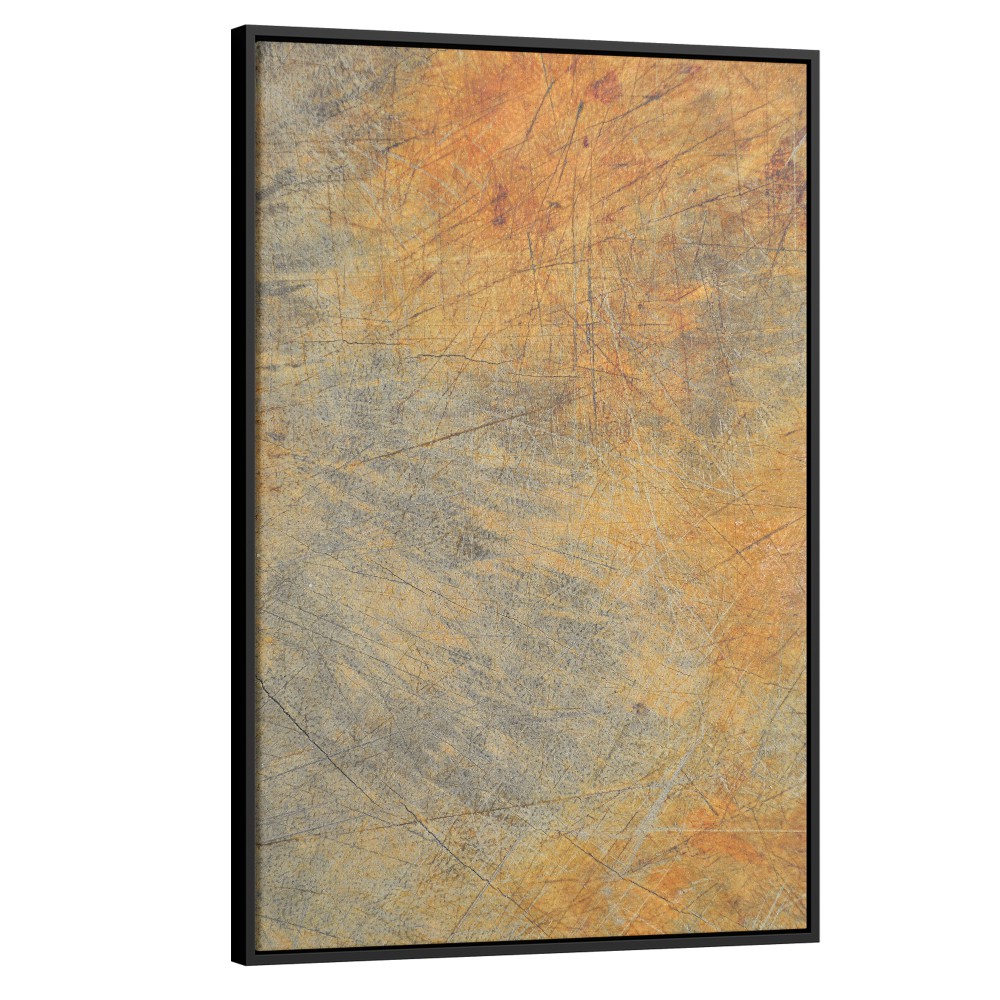 Quadro decorativo Abstrato Laranja enferrujado Quadro decorativo Abstrato Laranja enferrujado