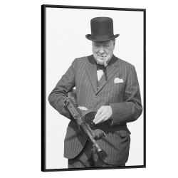 Quadro decorativo Winston Churchill
