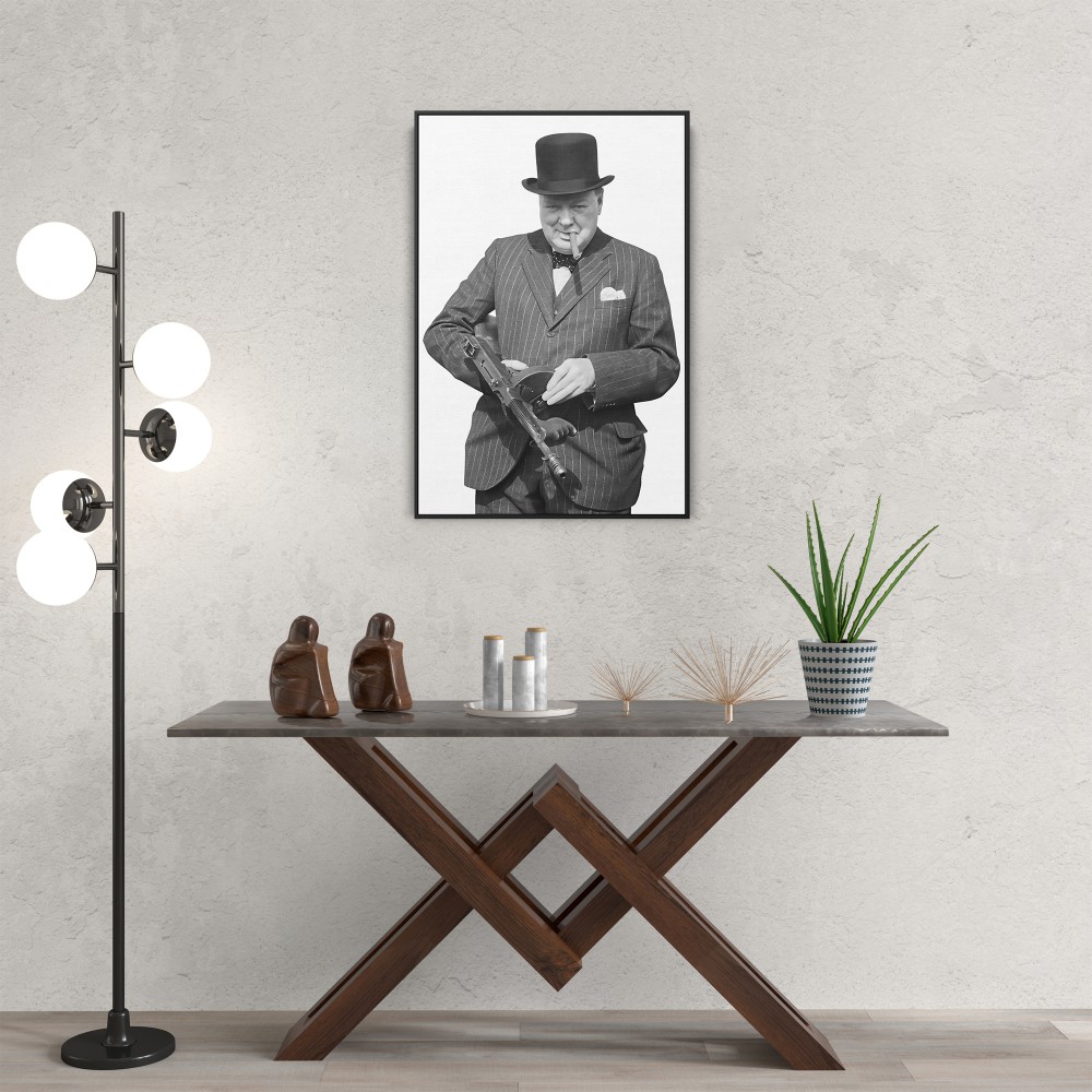 Quadro decorativo Winston Churchill Quadro decorativo Winston Churchill