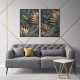 Quadro decorativo Duo Folhagem