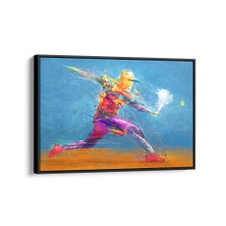 Quadro decorativo aquarela tennis in blue Quadro decorativo aquarela tennis in blue